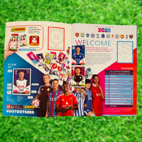 Panini Barclays Women's Super League WSL 2025 Stickeralbum & 6 Sticker - Bild 2 von 8