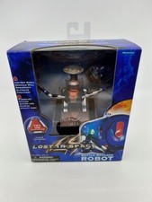 Lost in Space Battle Ravaged Robot New Sealed Box 1997. Works