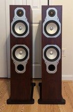 Monitor Audio Gold 20 Audiophile Floorstanding Speakers In Cherry -jersey City