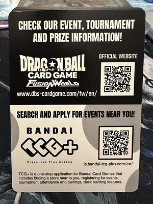 dragon ball super card game codes Dragon Ball Super Fusion World Awakened Pulse Code Card FB 01 X12