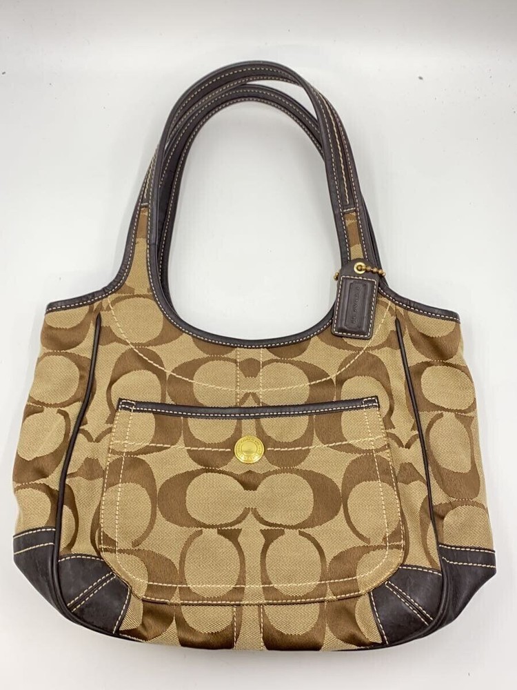 Coach F11292 tote bag Camel Used