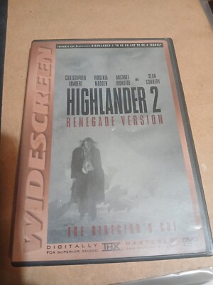 Highlander 2 Dvd Movie Renegade Version