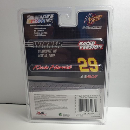 Kevin Harvick #29 Shell Pennzoil All Star Race Win 1/64 2007 Winner's Circle - Picture 5 of 5