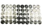 2000 - 2024 P&D Kennedy Half Dollar. Gem Brilliant Uncirculated  Mint Roll Set