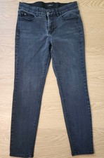 Curve Appeal Jeans 8/29 Essential Skinny High Rise Stretch Black Denim Classic