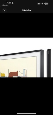 Samsung Frame Bezel Black nair Decorative TV Wall Mount Accessory
