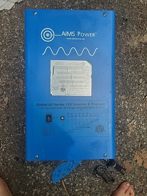 Aims Power PICOGLF30W12V120V 3000W 12VDC / 120VAC Pure Sine Inverter Charger 