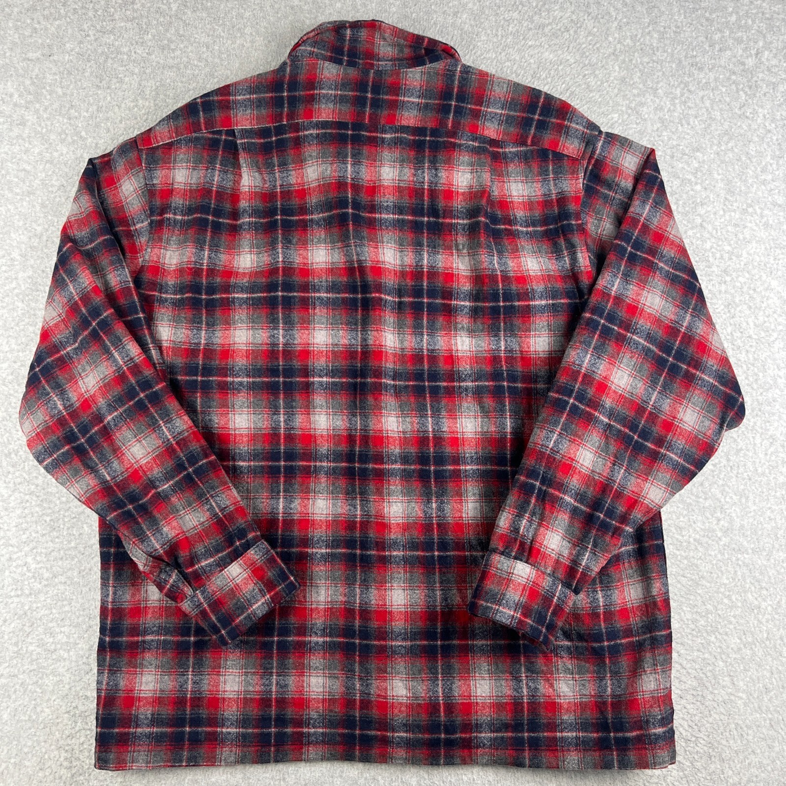 VINTAGE Pendleton Board Wool Flannel Loop Collar … - image 2