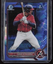 2022 Bowman Draft Sapphire Edition Ignacio Alvarez