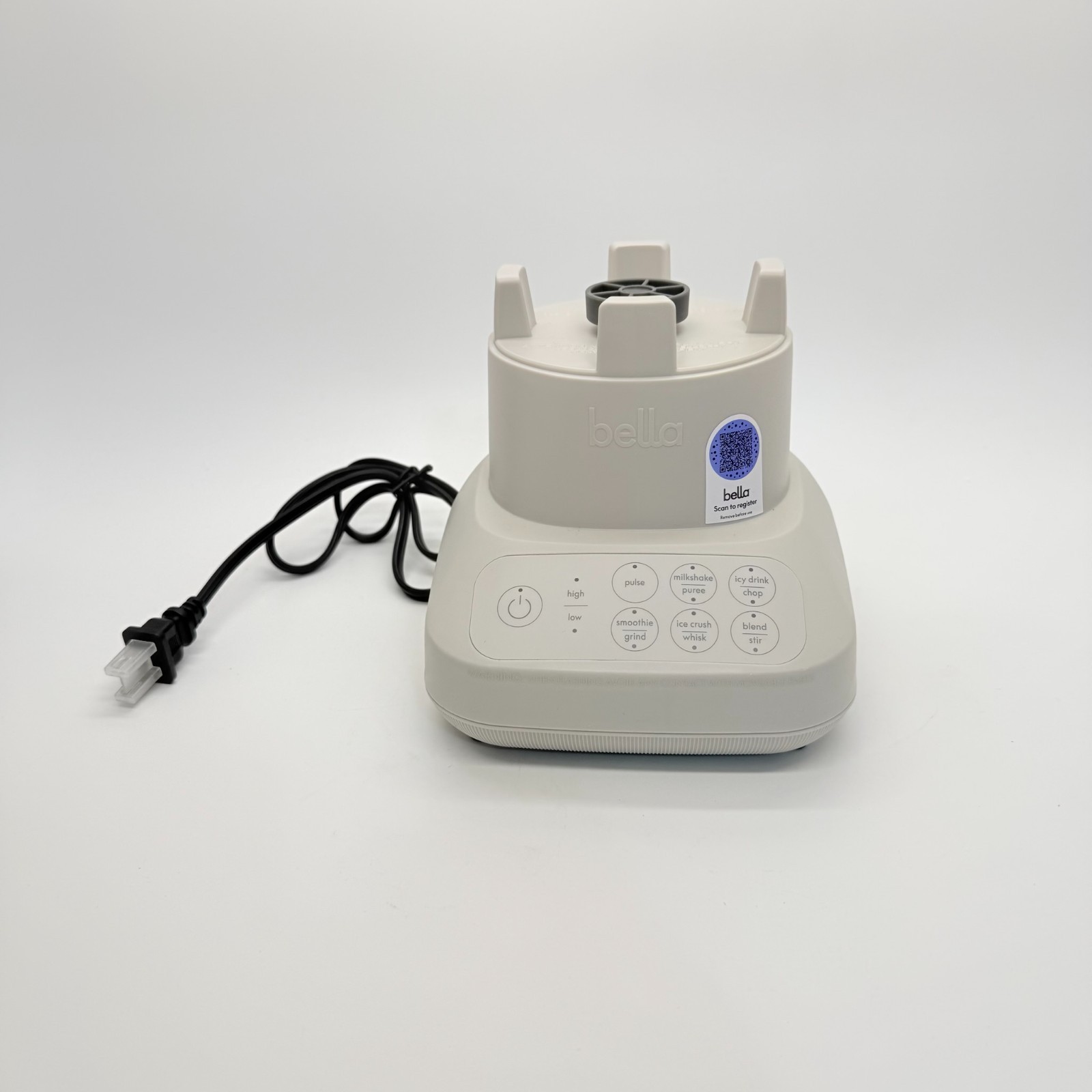 Bella Blender Motor Power Base YB-009C 35103 450W White Repl