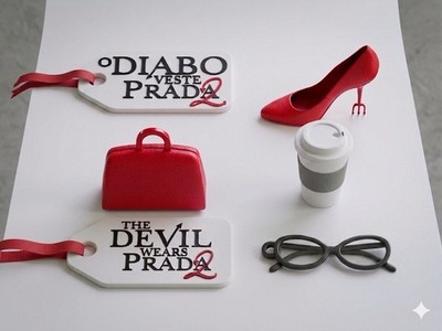 【ベルベル】GUCCI & PRADA ポーチ セット Devil Wears PRADA Keychain Kit Heel Glasses Bag Charm Set Of 6 | eBay