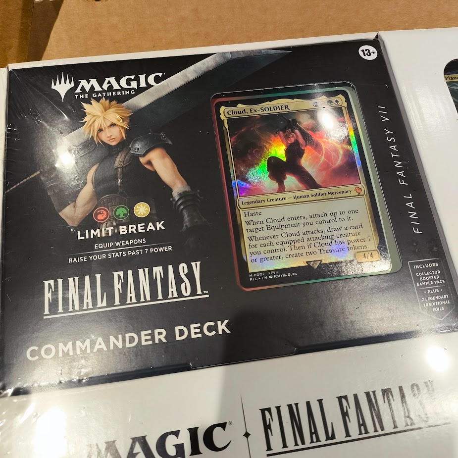 Limit Break Magic The Gathering Final Fantasy Commander Kit Costco