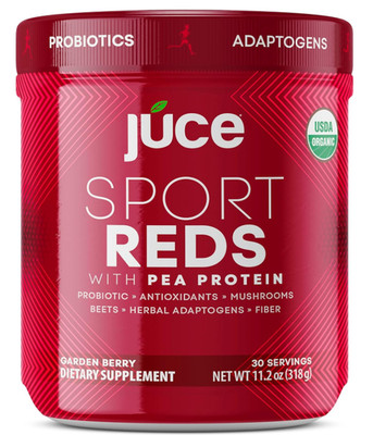 Terra Kai Organics Juce Sport Reds 30 Servings With Pea Protein Exp: 09/27