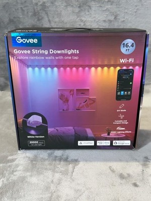 Govee String Downlights 16.4FT Smart LED Lights White H808A *OPEN BOX*