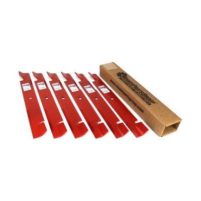 MowerPartsGroup (6) Reaper 60'' Hustler Bad Boy Gravely Toro 20.5'' Mower Blade...