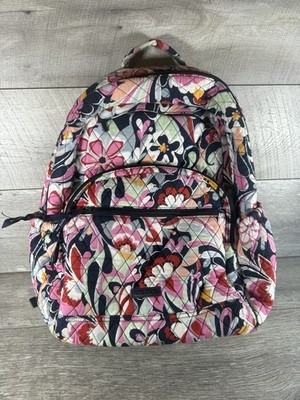 Vera Bradley Mod Paisley Pattern Essential Backpack