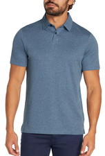 Banana Republic Men's Luxe Touch Performance Polo, Blue, L