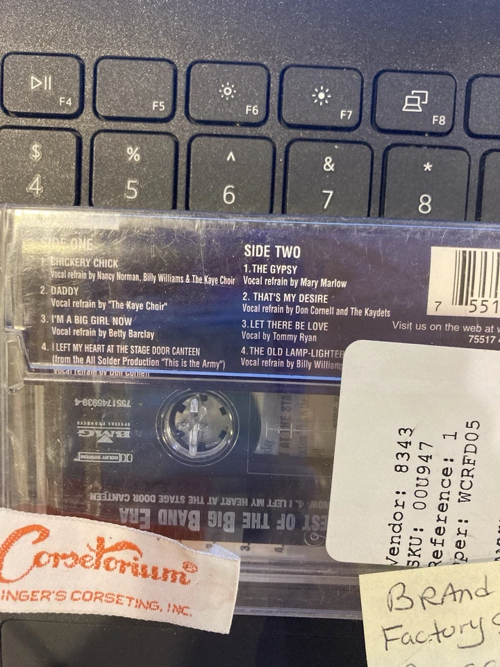 SAMMY KAYE in the Mood with Best Of The Big Band Era - Cassette - New & Sealed - Image 3 of 3