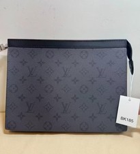 Louis Vuitton Monogram Eclipse Reverse Pochette Voyage MM
