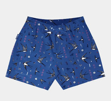 Men's Hawaiian Patterned Swim Trunks Quick Dry Beach Shorts