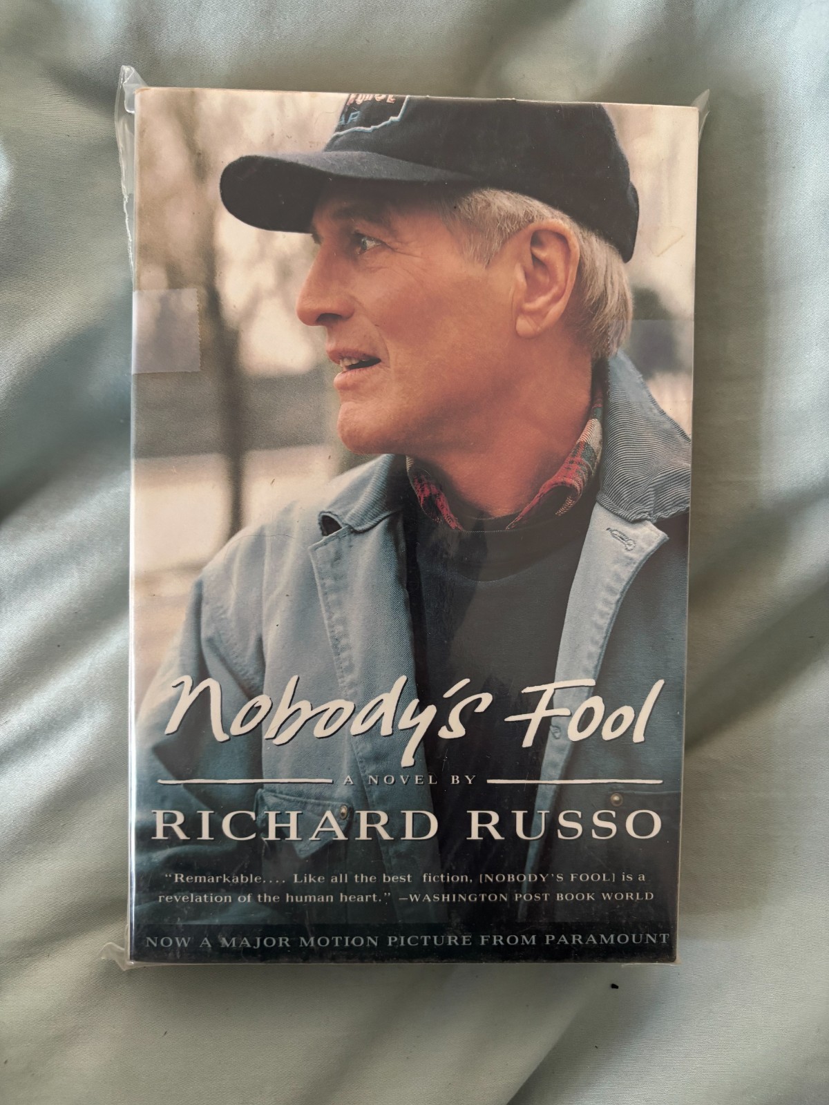 Nobody's Fool - digest paperback movie tie-in VG+ Paul Newman- Bruce Willis 1994