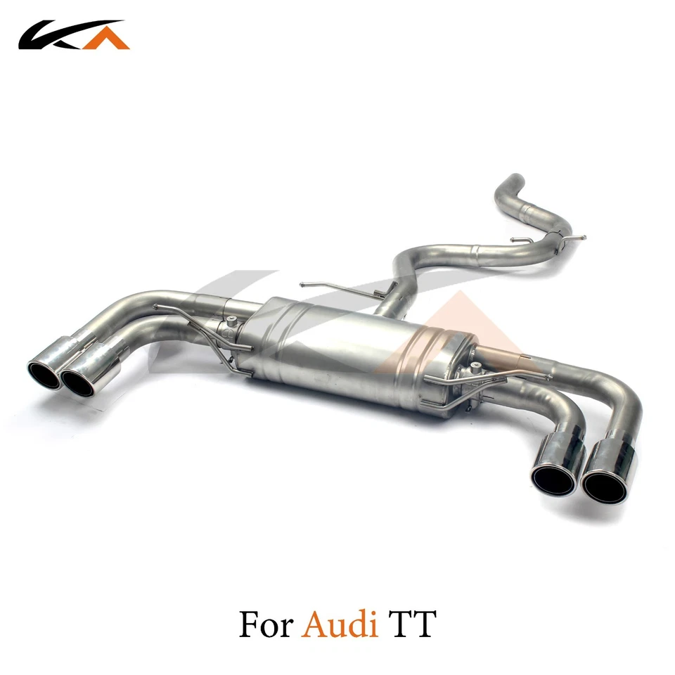 Escape KA Catback para Audi TT acero sección trasera Foto 2 de 4