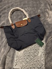 Longchamp le Pliage Original Large Navy Blue Shoulder Tote Bag