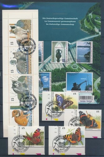 XE63123 Belgium souvenir/FDC cancels fine lot used