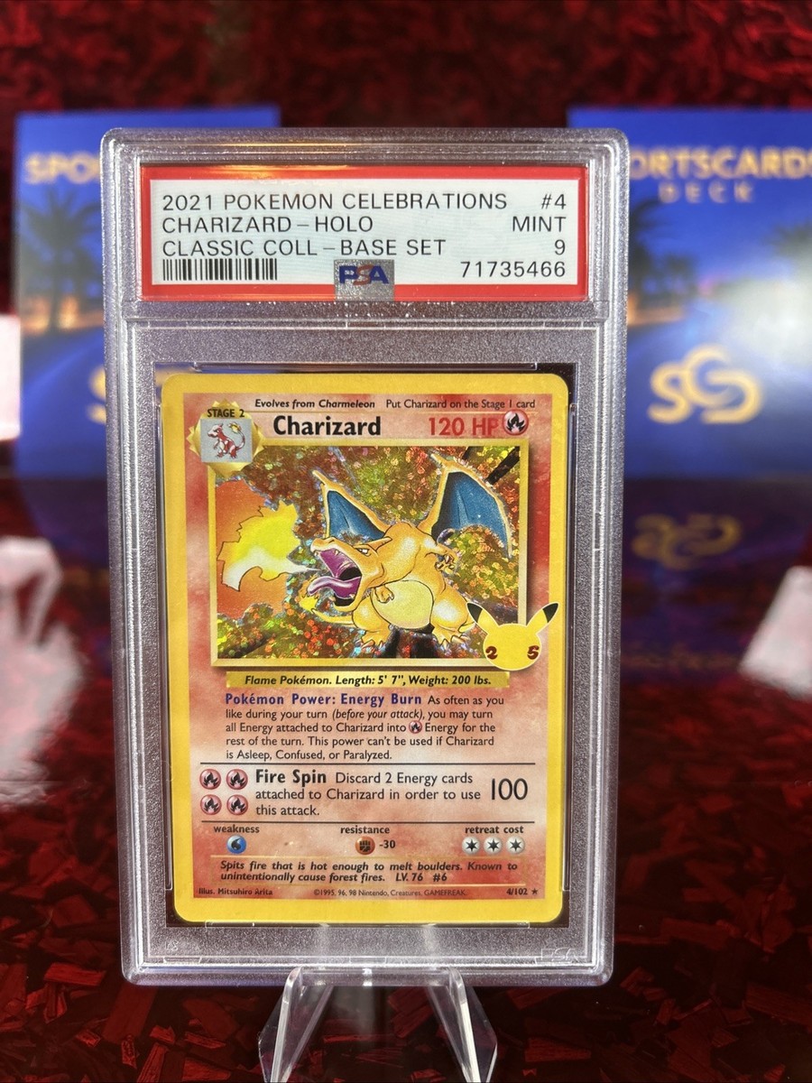 ポケモン　リザードン classic charizard Pokémon Charizard 4/102 Celebrations: Classic Collection Holo for