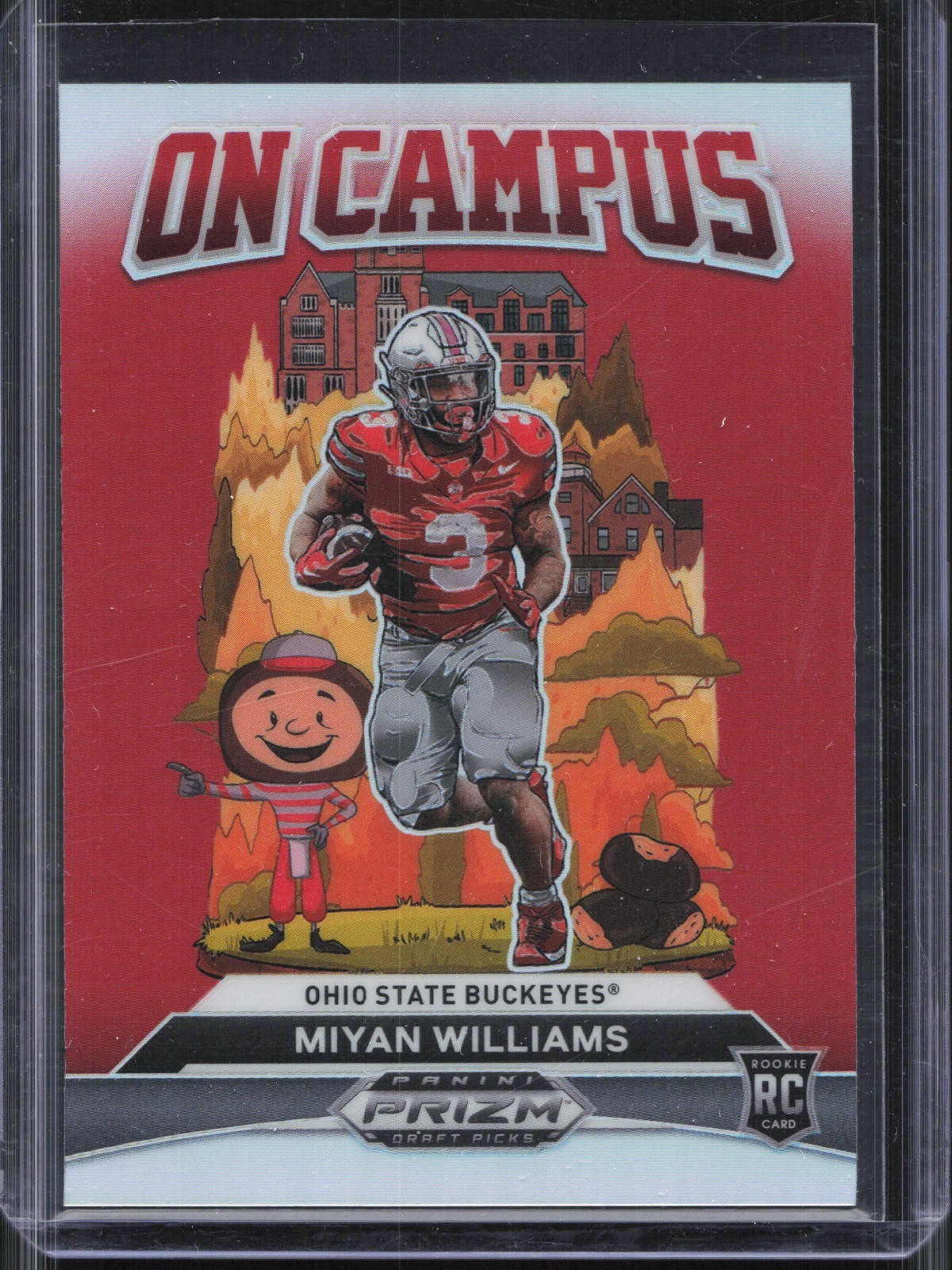 2024 Panini Prizm Draft Miyan Williams On Campus Case Hit SSP Ohio State