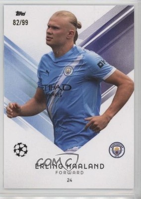 2025-26 Topps Total Football 82/99 Erling Haaland #24 14dq