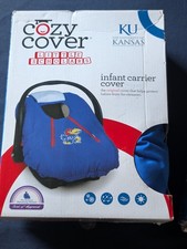 University of Kansas Jayhawks KU Cozy Cover Infant Carrier Cover