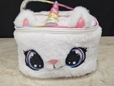Claire’s Peluche Gatito Caticornio Gato Cosméticos Maquillaje Bolso Arco Iris Joyero Caja