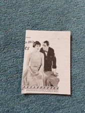 El18 Ephemera 1927  picture George Jessel Patsy Ruth Miller