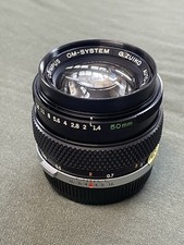 Olympus Zuiko F1.4 50mm Prime | OM-System | Auto-S | Film SLR Camera | Fast