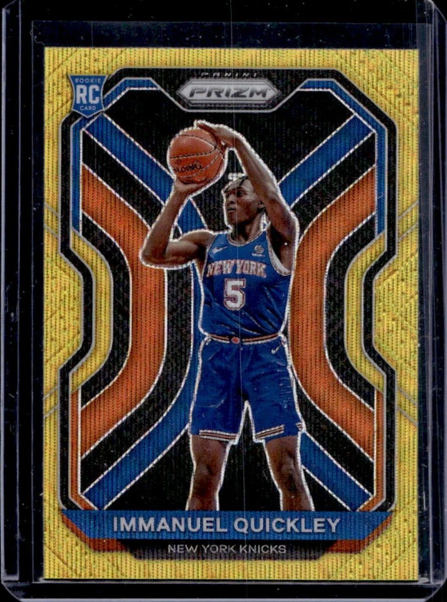 NBAカード イマニュエル・クイックリー　ルーキー　ジャージーサイン Immanuel Quickley Trading Cards for sale | eBay