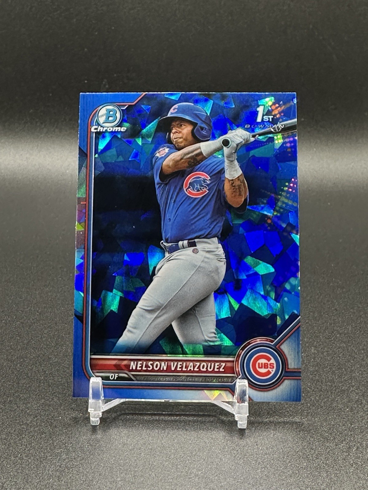2022 Bowman Chrome Sapphire Edition - Prospects Nelson Velazquez #BCP-194 (RC)