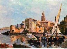 Carte Postale - Art - Peinture - Colombini - Marine Provençale - CPM - Voir Scan