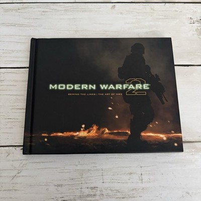 Modern Warfare 2 Behind The Lines The Art of MW2 Hardcover Mini Art Book COD