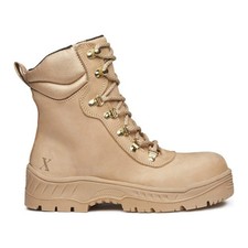 XENA  8-Inch Work Boot,M,10,Tan,PR 831N56