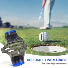 360  Golf Ball Line Marker Kit - Alignment Tool with Markers for Putter Accuracy