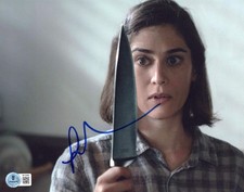 LIZZY CAPLAN SIGNED 'CASTLE ROCK' 8x10 PHOTO AUTOGRAPH BECKETT BAS COA
