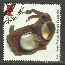 GB 2018 QE2 £1.55 WW1 Lt Hopgoods Goggles Ex Fdc SG 4138 ( K257 )
