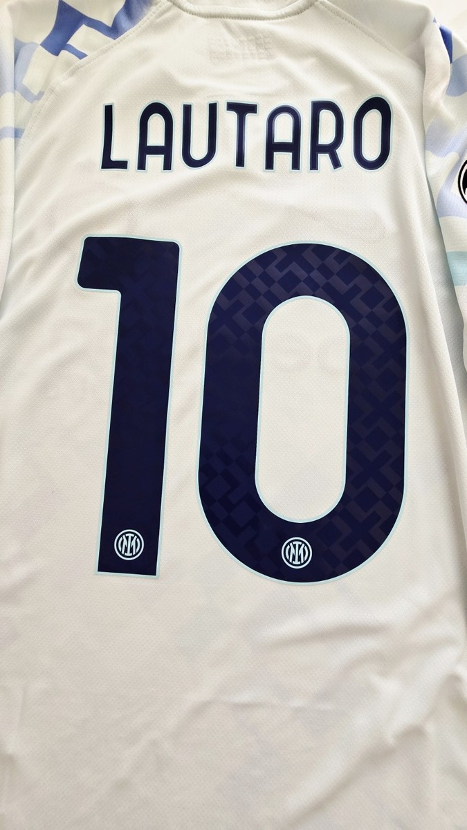 2025/26 NIKE INTER MILAN #10 LAUTARO SERIE A AWAY SOCCER JERSEY