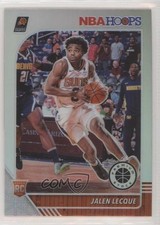 2019-20 Panini NBA Hoops Premium Stock Silver Prizm Jalen Lecque #254 1md