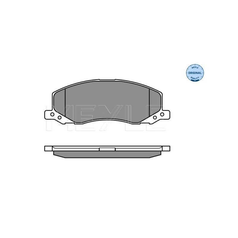 MEYLE 025 244 1817/W Plaquettes de frein avant pour Insignia 9-5