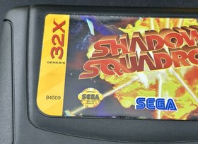 Shadow Squadron (Sega 32X, 1995) In Box with Manual