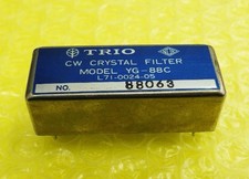 TRIO YG-88C CW Filter 500Hz for TS-820 R-820 Ham Radio Tested from Japan