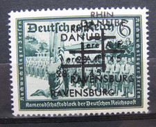 1945 Germany Local ovp. RAVENSBURG.6+4/pf MNH-DD (R-15)