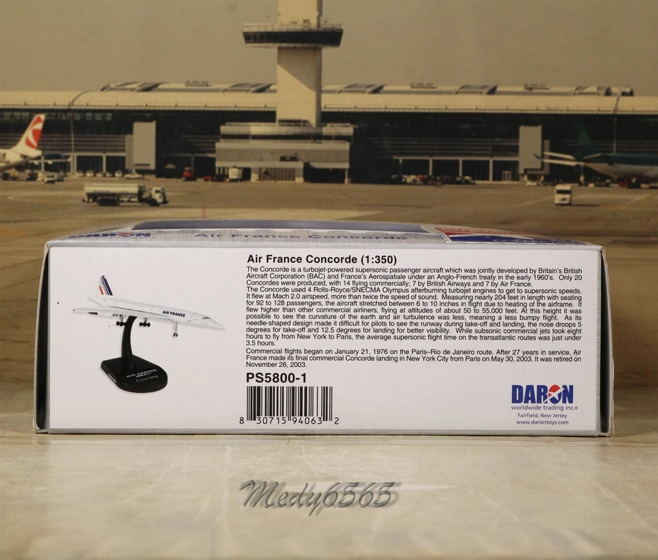 Postage Stamp Air France Concorde Scale 1/350 - Image 2 of 4